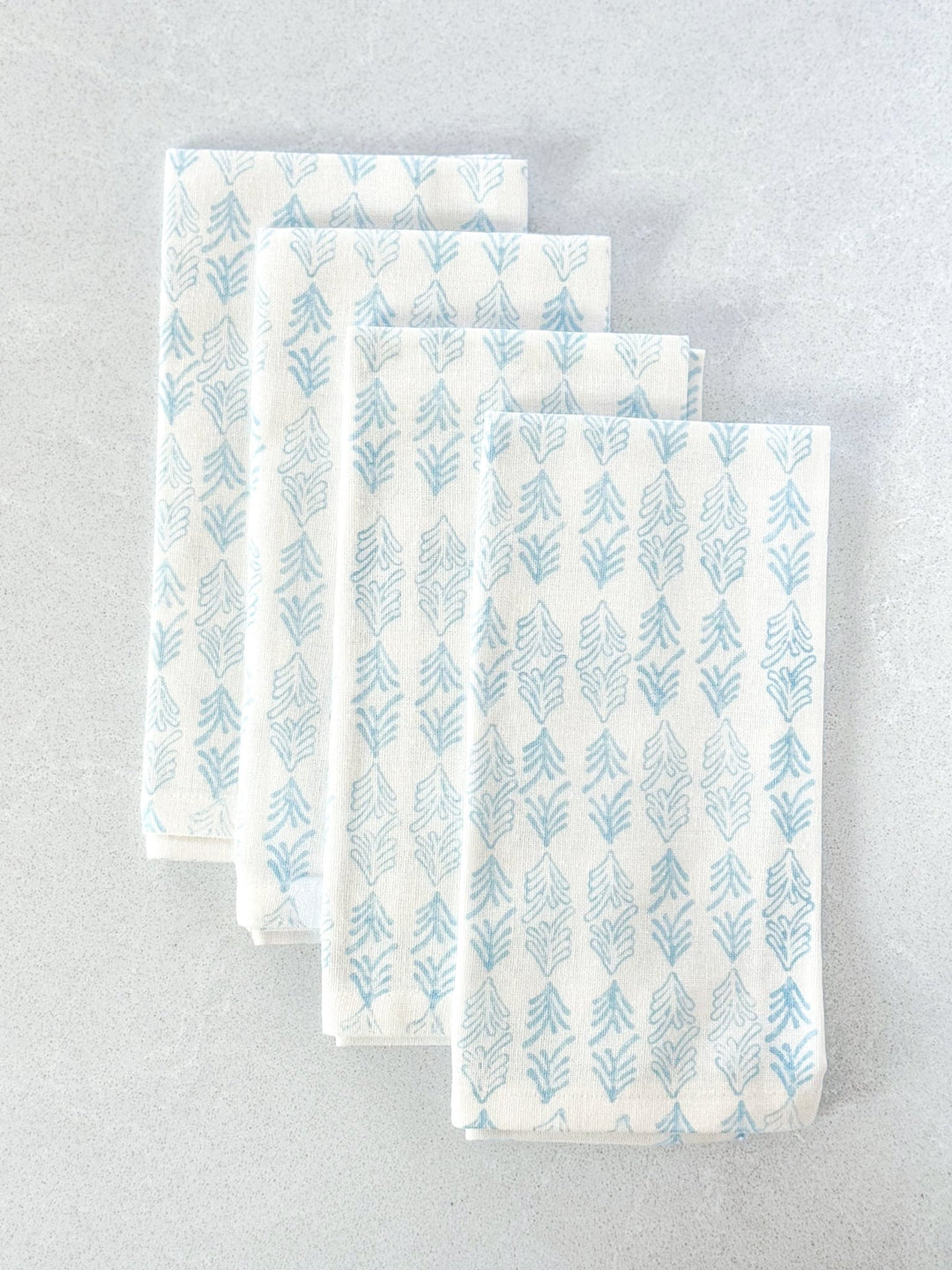 Dinner Napkins (set of 4) - Palmetto, Baby - Uniform Blue - The Mended Company