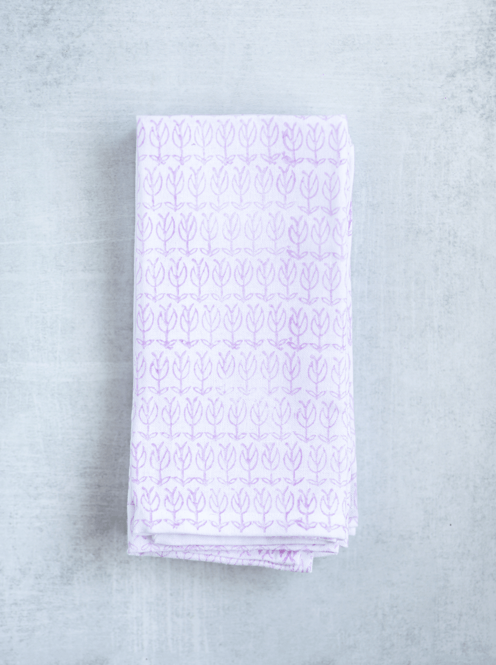 Dinner Napkins (set of 4) - Sprout, Lilac - The Mended Company
