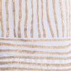 MENDED Remy Ruffle Sleeve Top, Gold Block Stripe