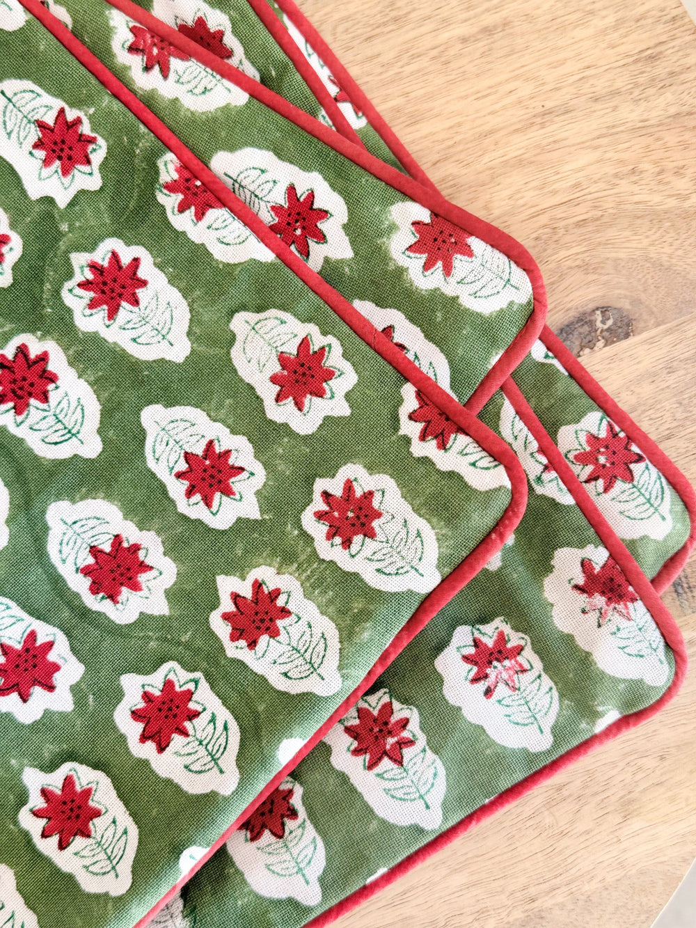 Lumbar Pillow Sham -Christmas Lily - The Mended Company