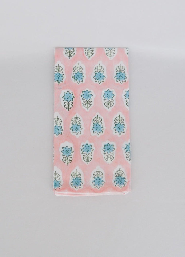 Organic Napkins (set of 4) - Lily - Rose - The Mended Company