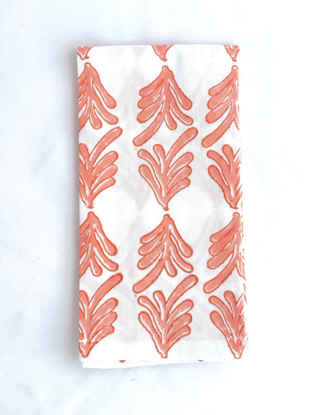 Organic Napkins (set of 4) - Palmetto, Orange & Melon - The Mended Company