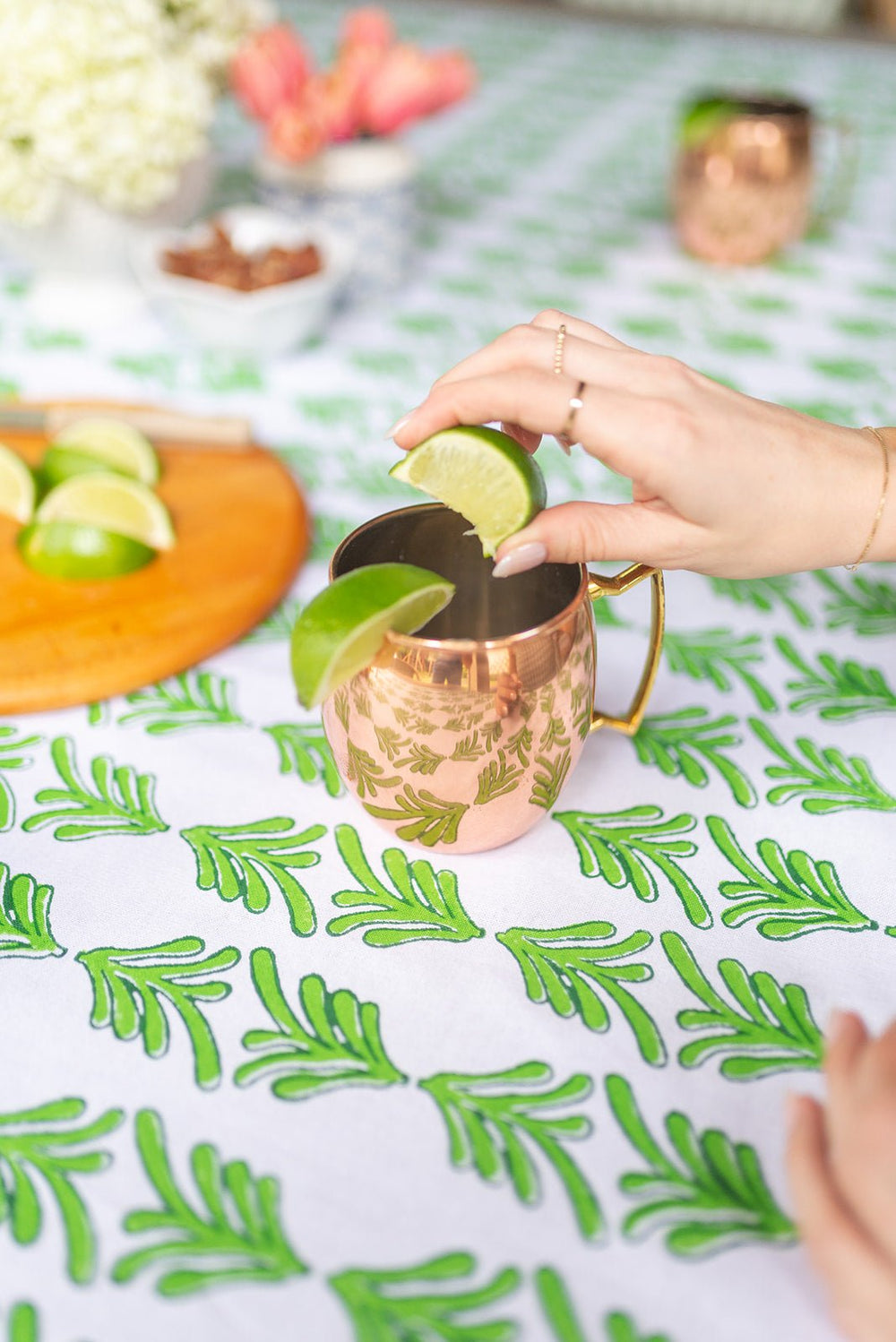 Organic Napkins (set of 4) - Palmetto, Vine & Evergreen - The Mended Company