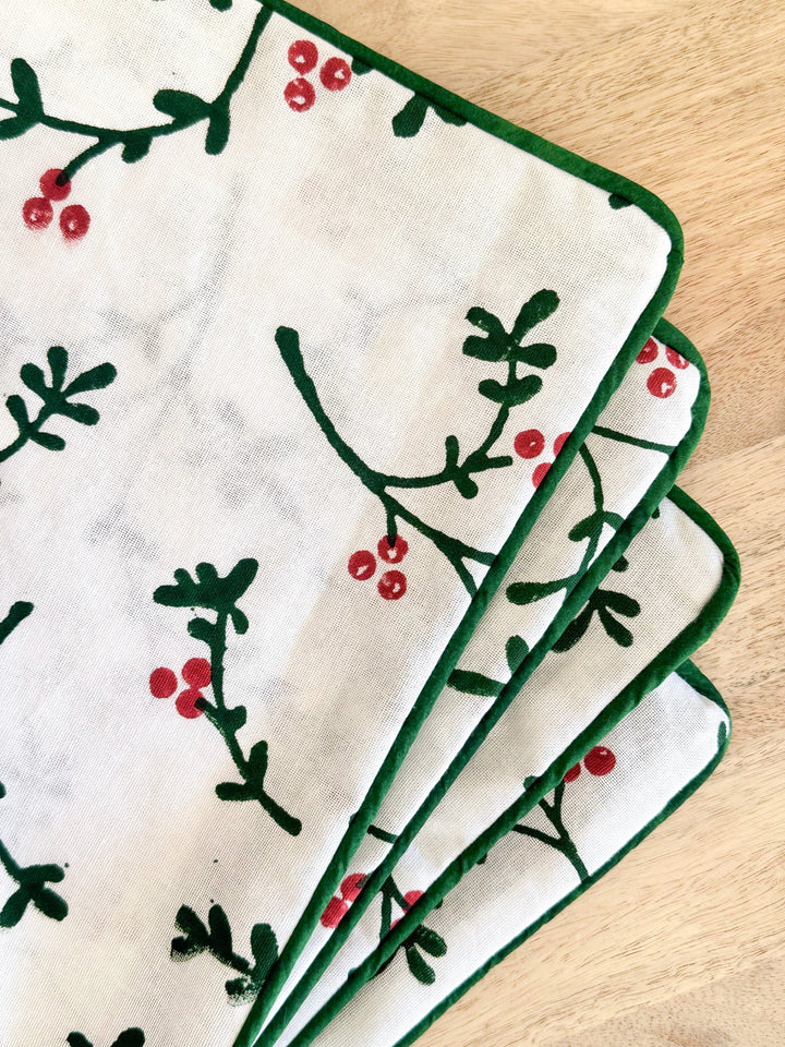 Pillow Sham - Winterberry - The Mended Company