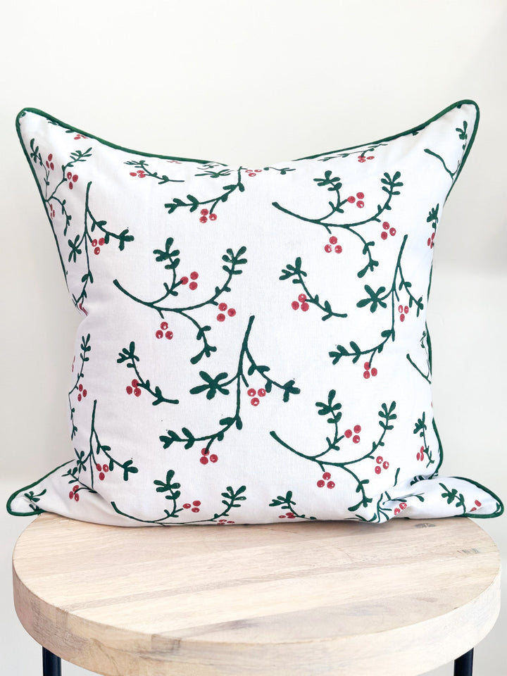 Pillow Sham - Winterberry - The Mended Company