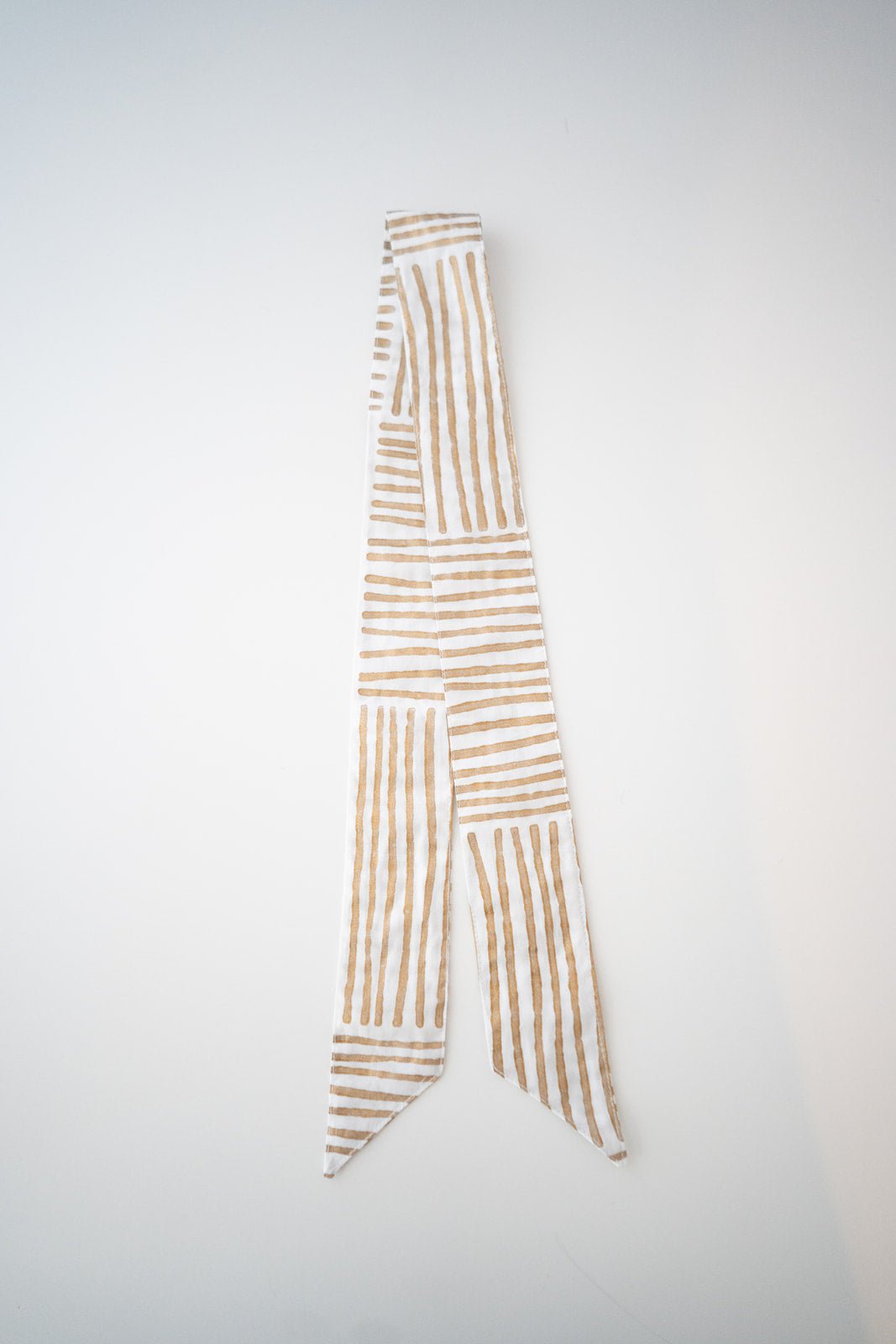 Game Day Ribbon -Stripe, Gold - The Mended Company