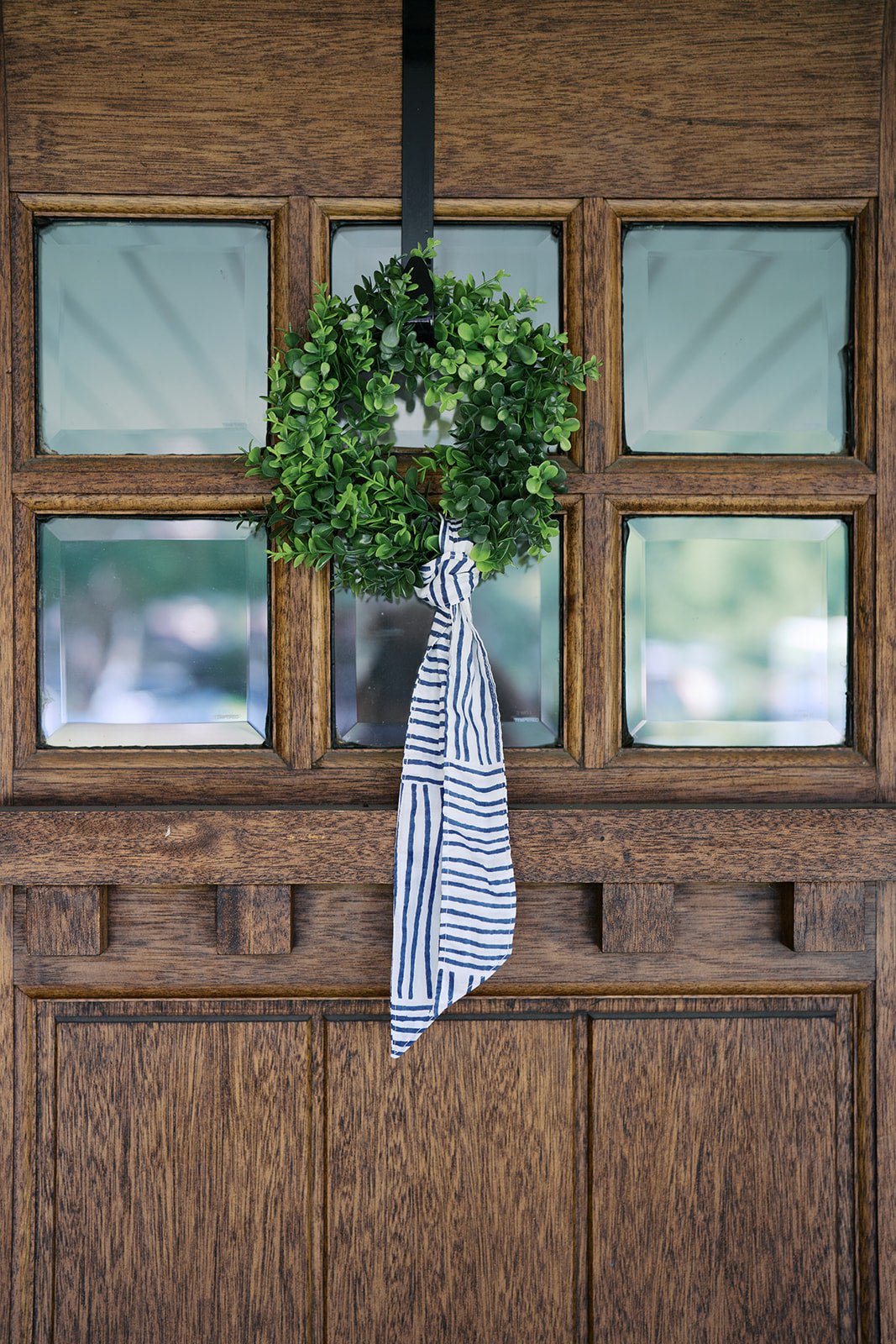 Game Day Ribbon -Stripe, Navy - The Mended Company