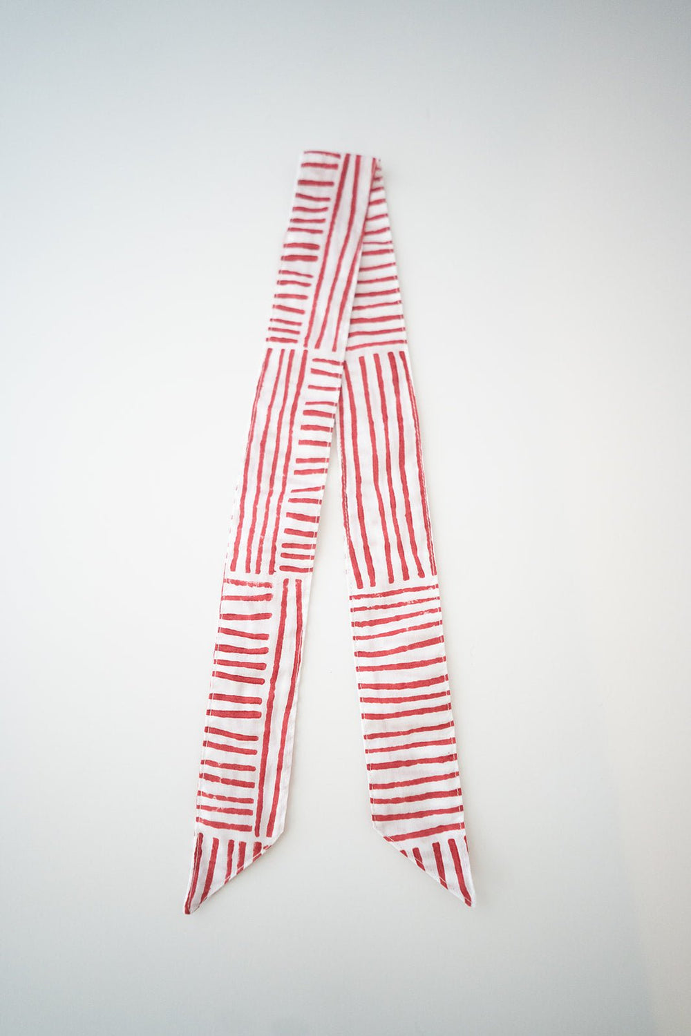 Game Day Ribbon -Stripe, Red - The Mended Company