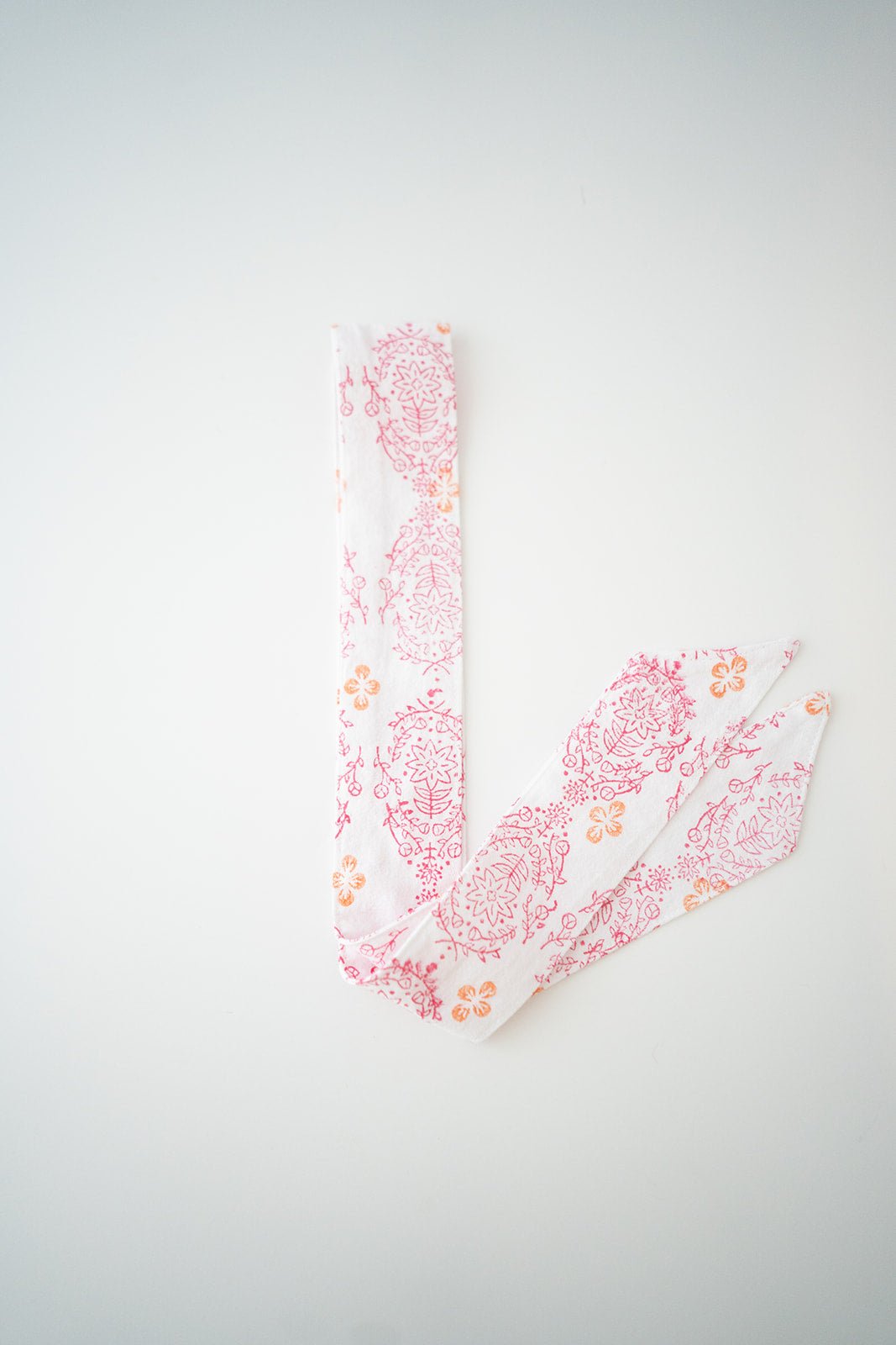 Ribbon - Vara, Pink & Orange - The Mended Company