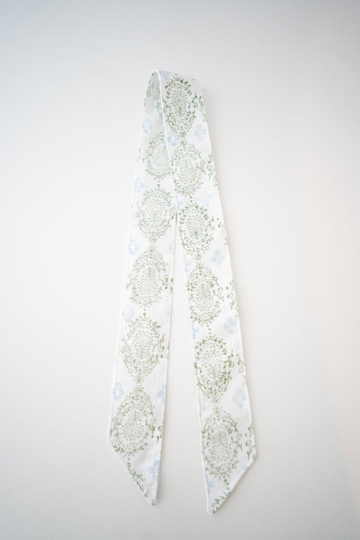 Ribbon - Vara, Sage &amp; Uniform Blue - The Mended Company