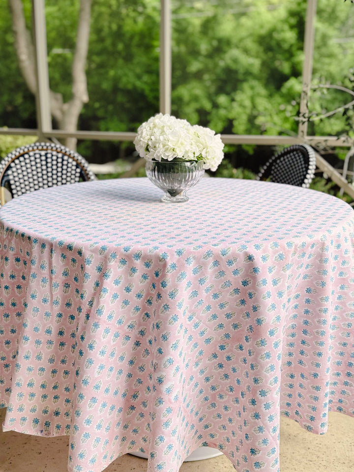 Round Tablecloth - Lily, Rose - The Mended Company