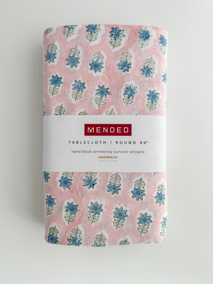 Round Tablecloth - Lily, Rose - The Mended Company