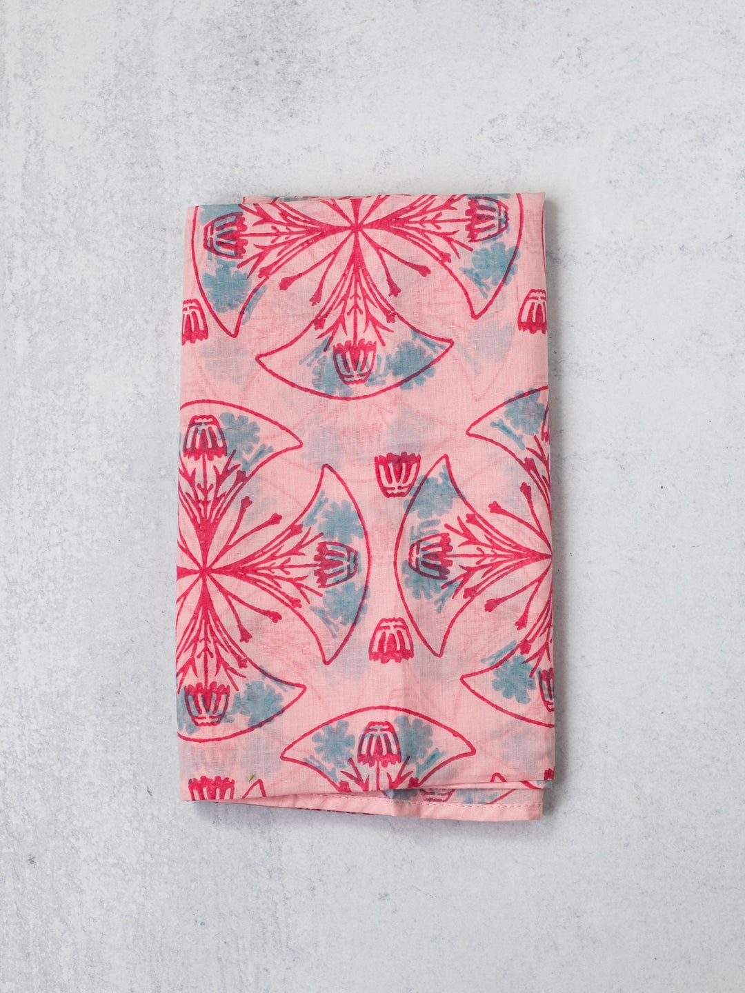 Sarong - Pink Voile - Mosaic, Saltwater &amp; Pink - The Mended Company