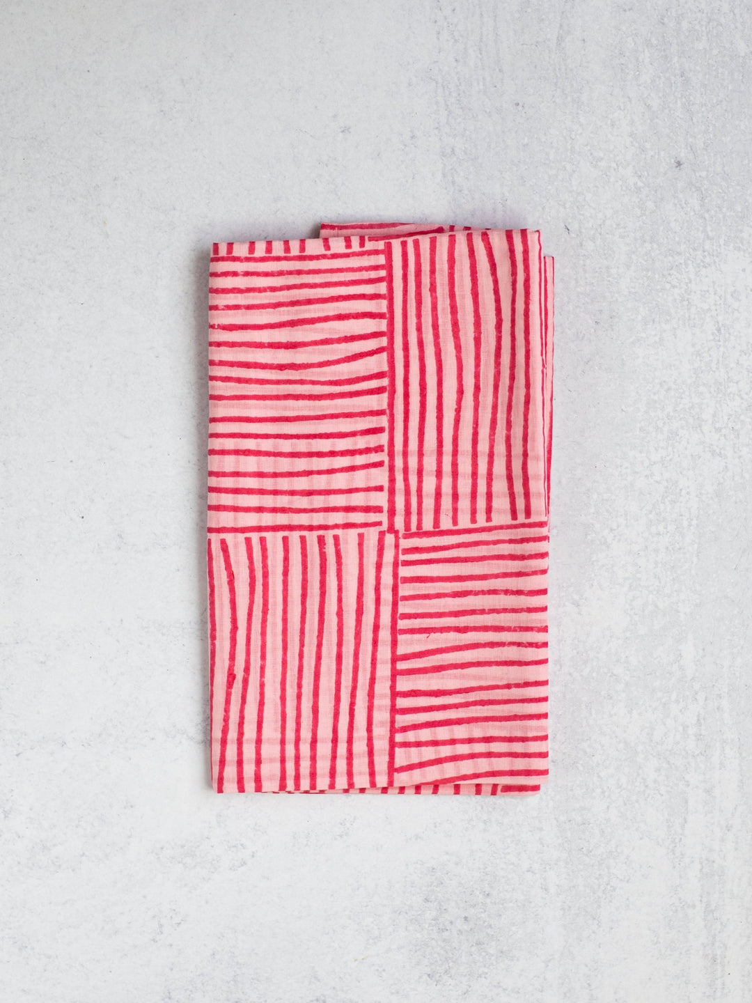 Sarong - Stripe, Pink - The Mended Company