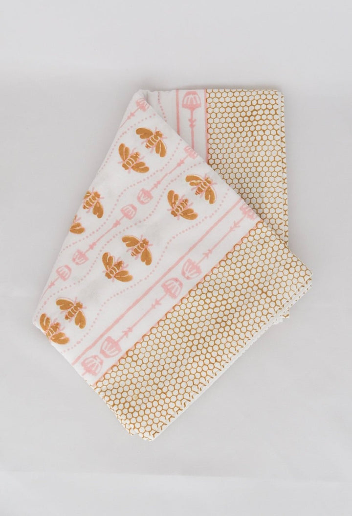 Table Runner - Honeybee - Rose &amp; Mustard - The Mended Company