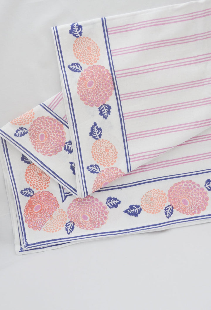 Table Runner - Marigold - Lilac - The Mended Company