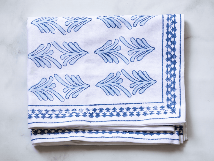 Table Runner - Palmetto, Uniform Blue & Navy - The Mended Company