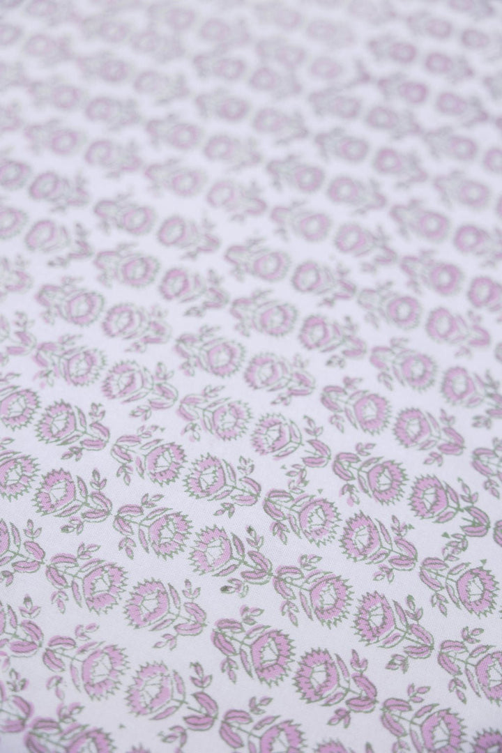 Table Runner - Protea, Sage &amp; Lilac - The Mended Company