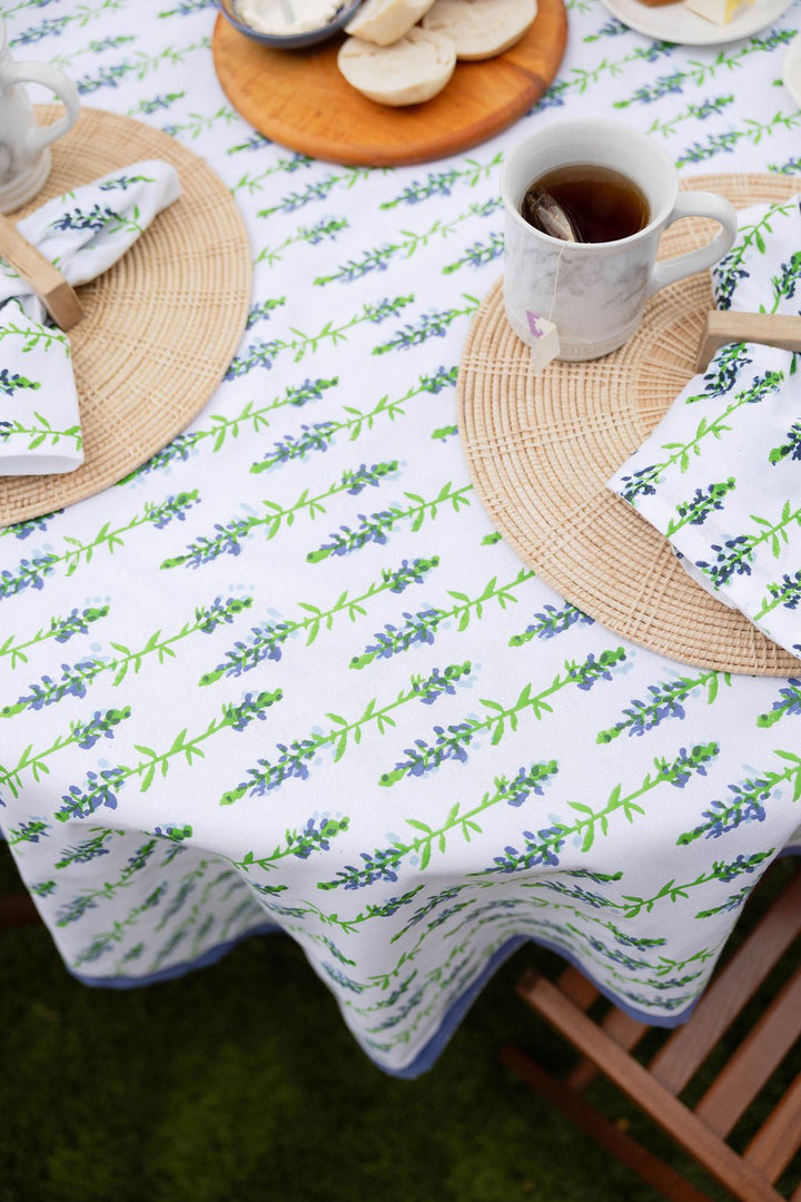 Table Throw - Bluebonnets - The Mended Company