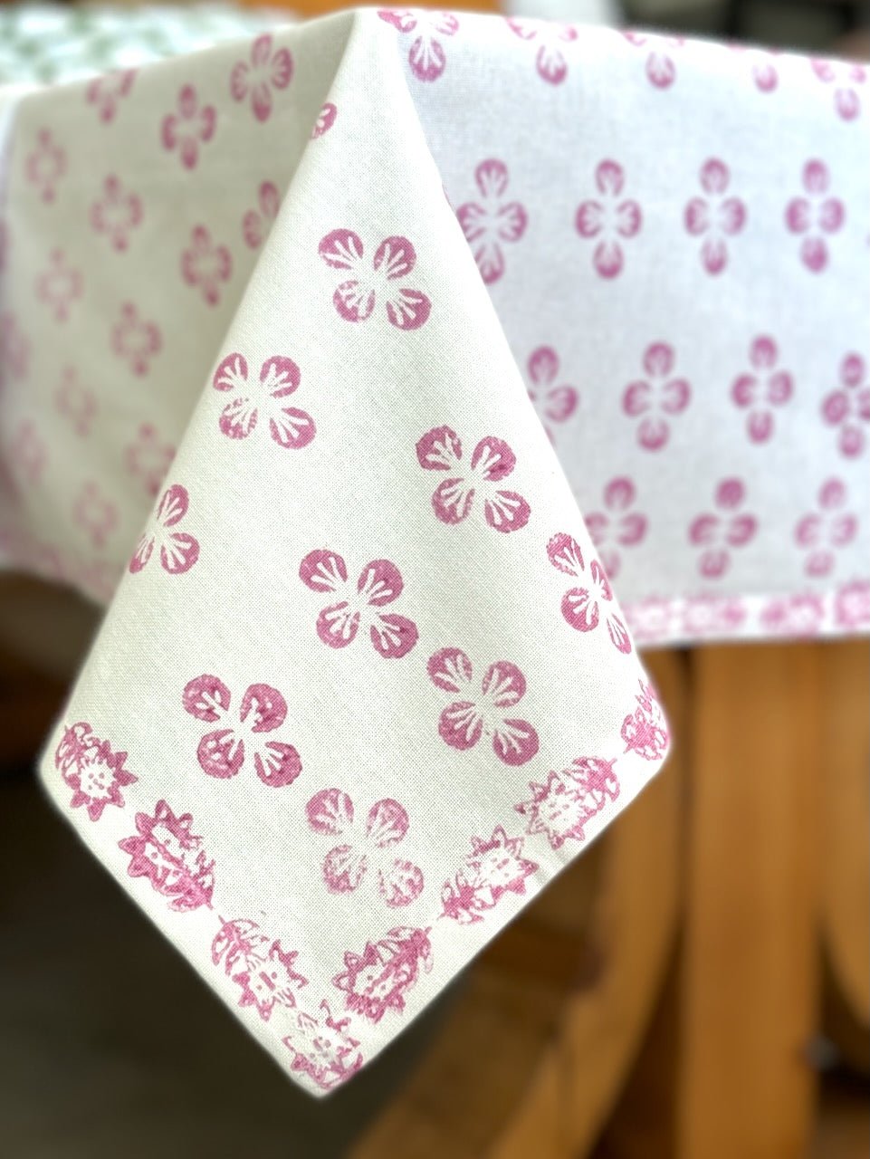 Table Throw - Dogwood, Lilac - The Mended Company