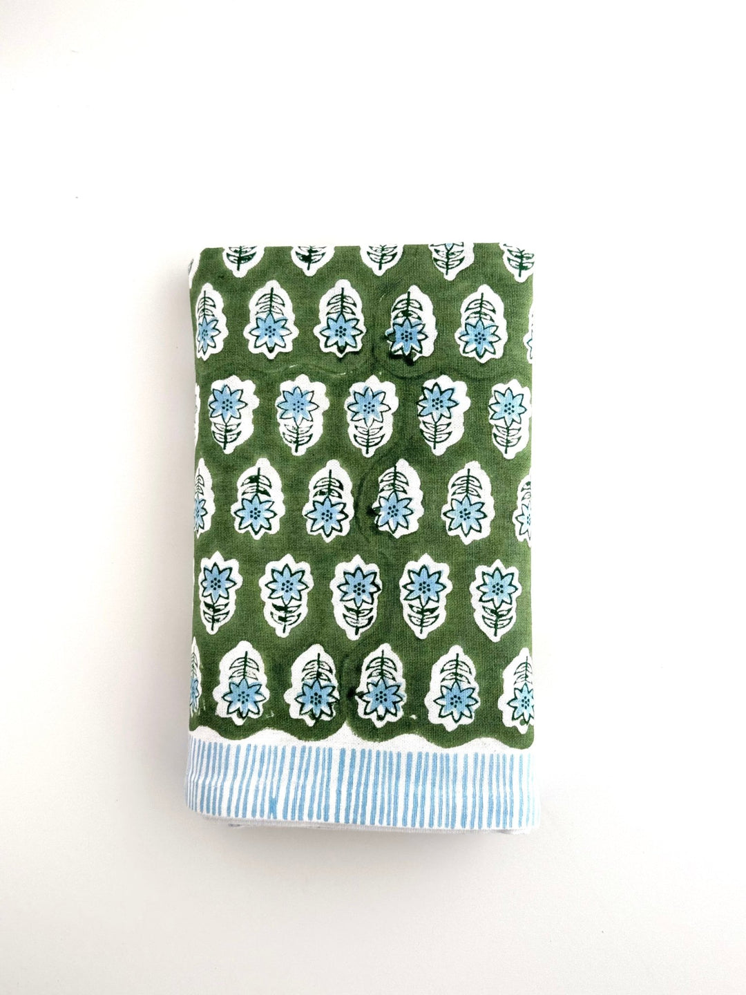 Table Throw - Lily - Sage - The Mended Company