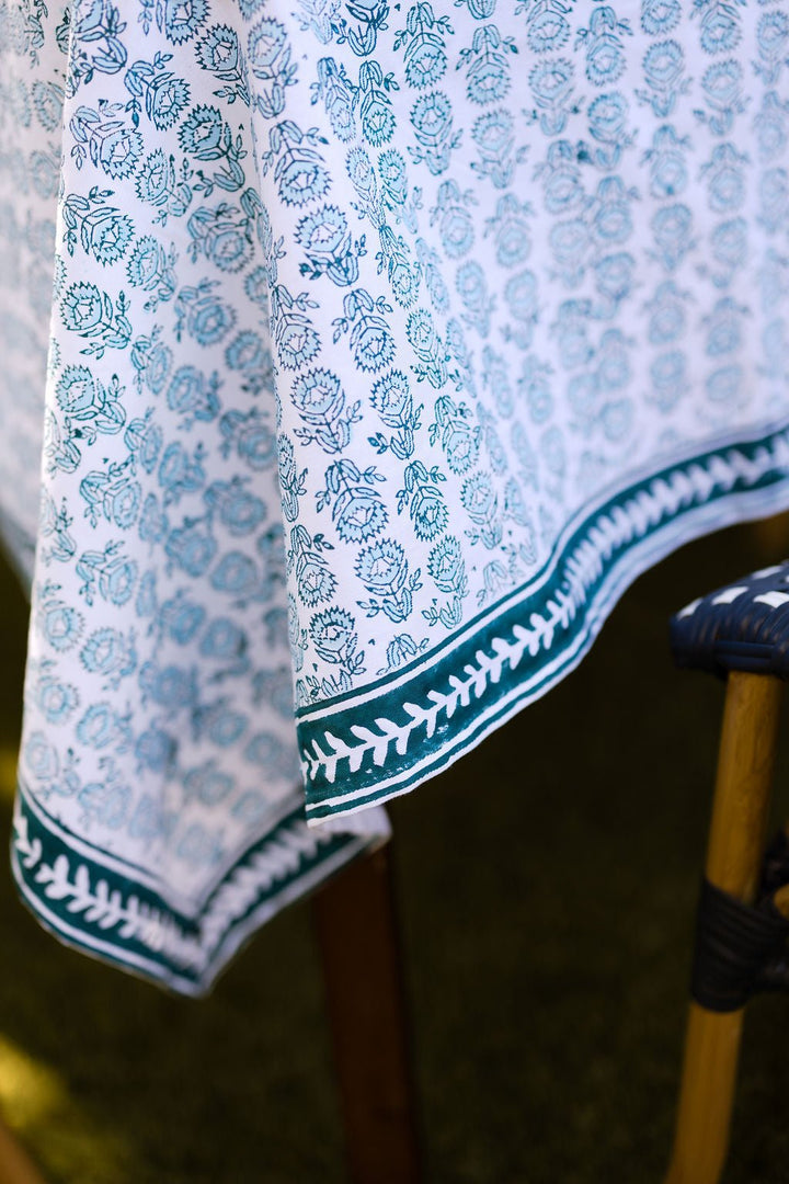 Table Throw - Protea, Saltwater &amp; Midnight - The Mended Company