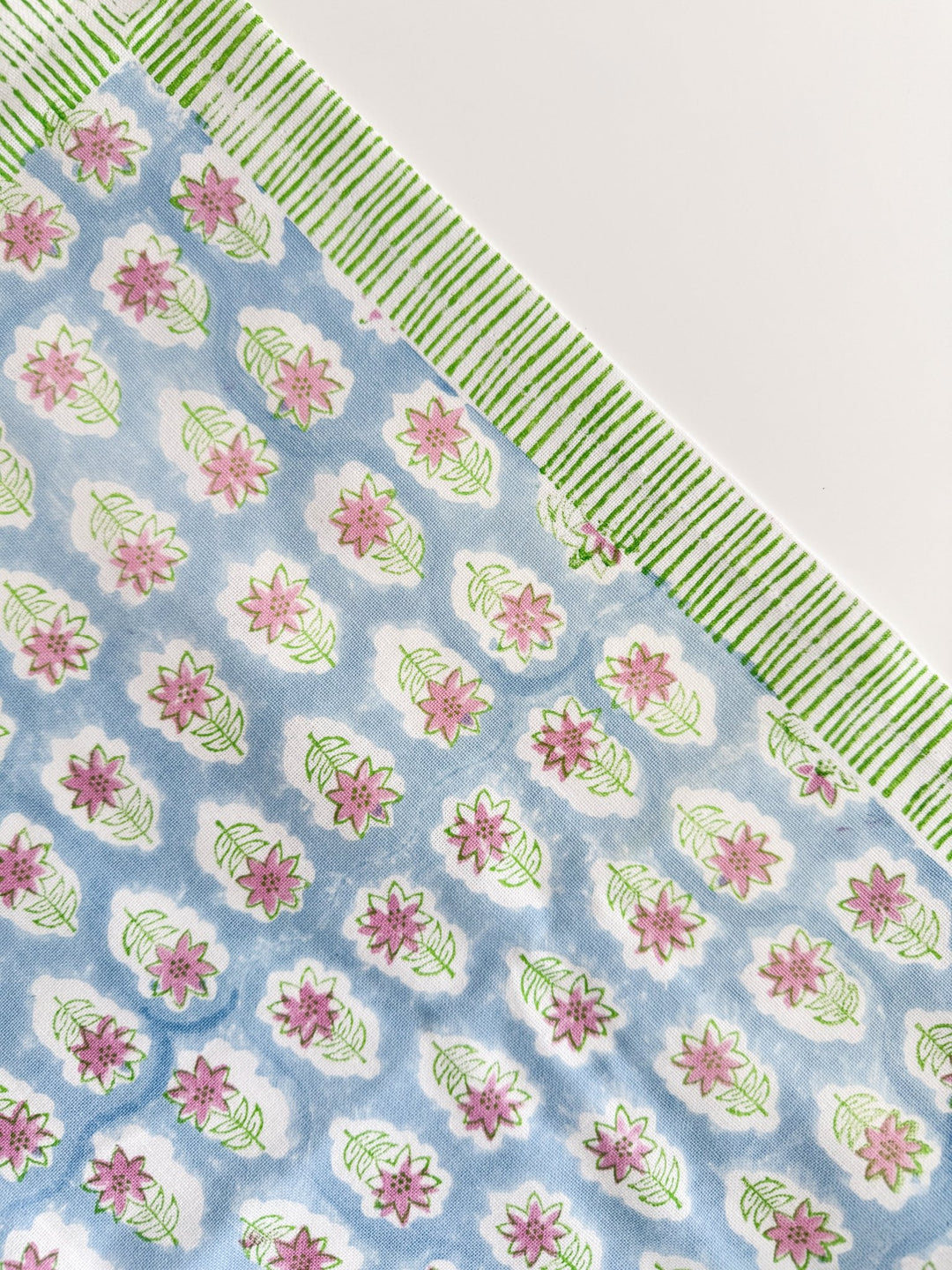 Tablecloth - Lily - Uniform Blue - The Mended Company