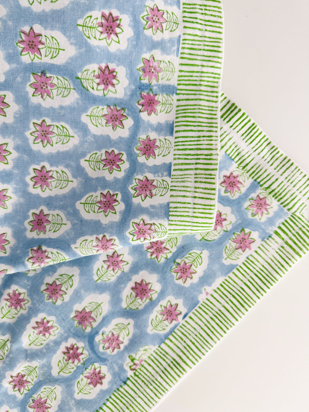 Tablecloth - Lily - Uniform Blue - The Mended Company