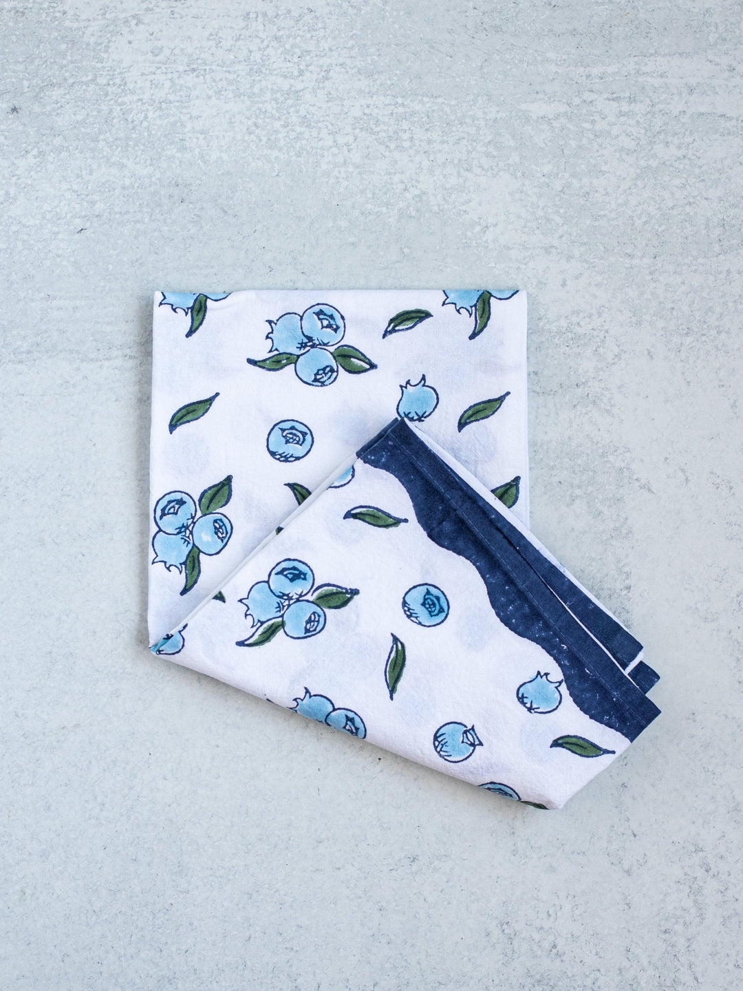 Tea Towel - Blueberry - The Mended Company