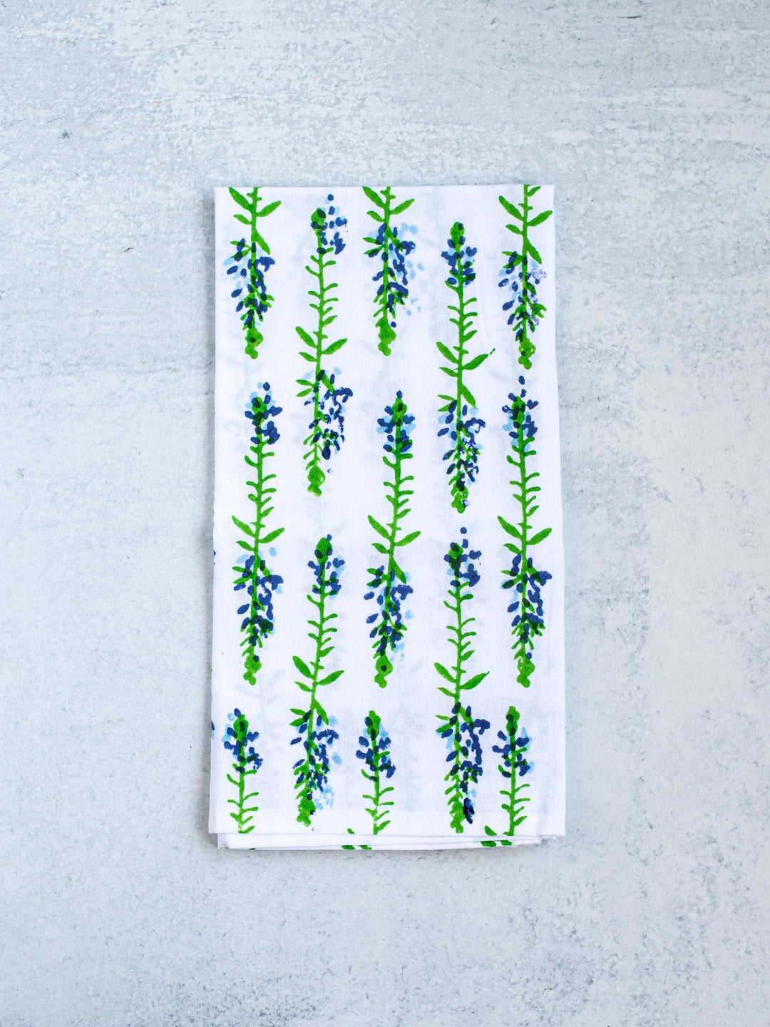 Tea Towel - Bluebonnets - The Mended Company