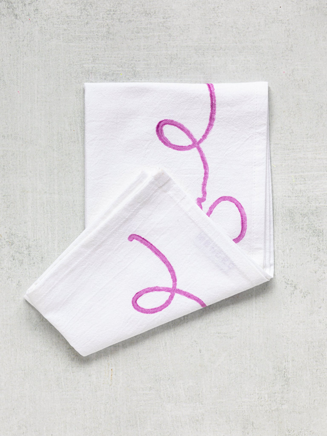 Tea Towel - Joyful, Lilac - The Mended Company