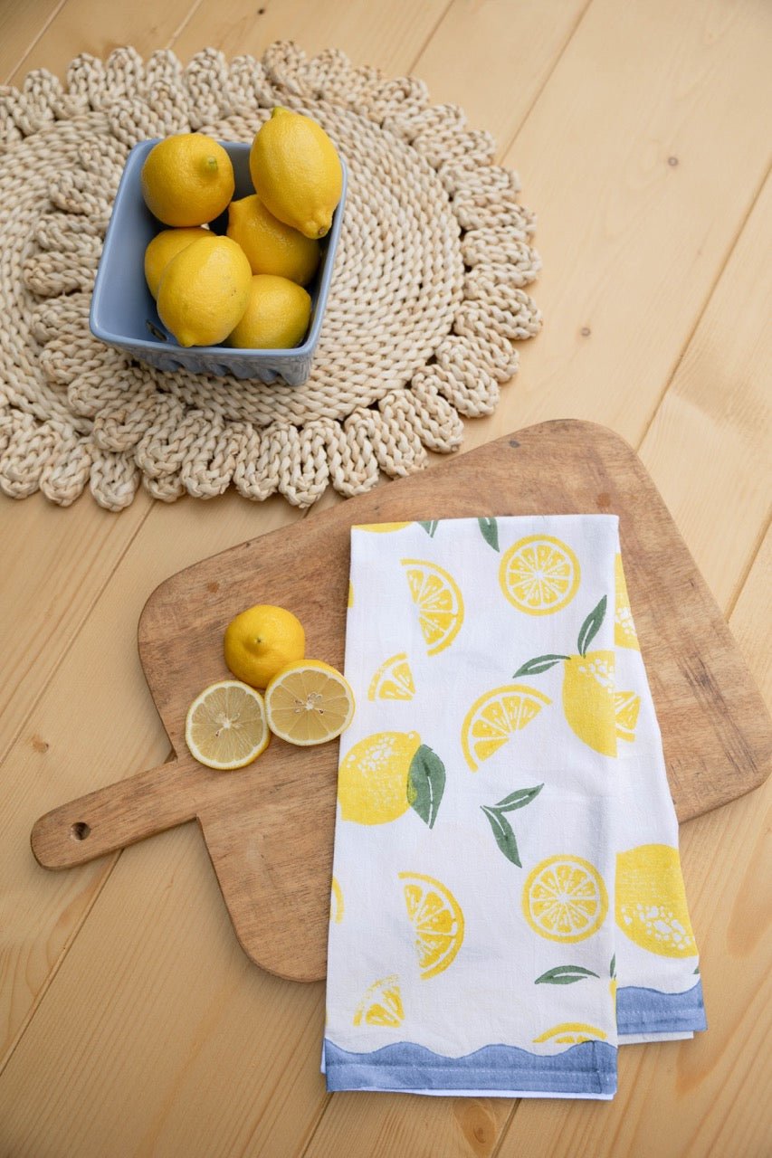 Tea Towel - Lemon - The Mended Company