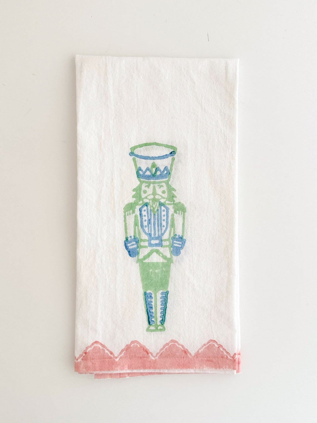 Tea Towel - Nutcracker, Sage &amp; Uniform Blue - The Mended Company