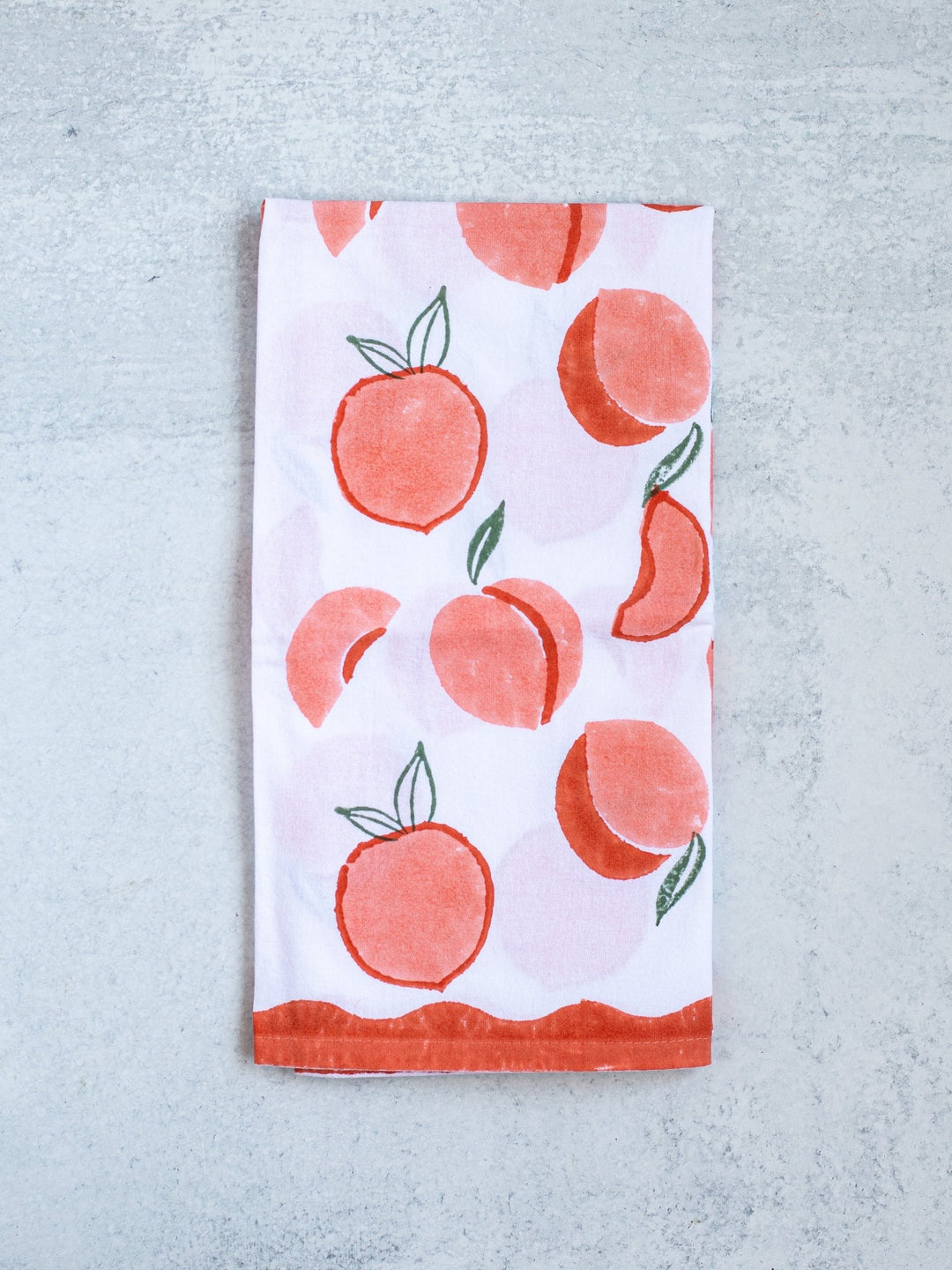 Tea Towel - Peach - The Mended Company