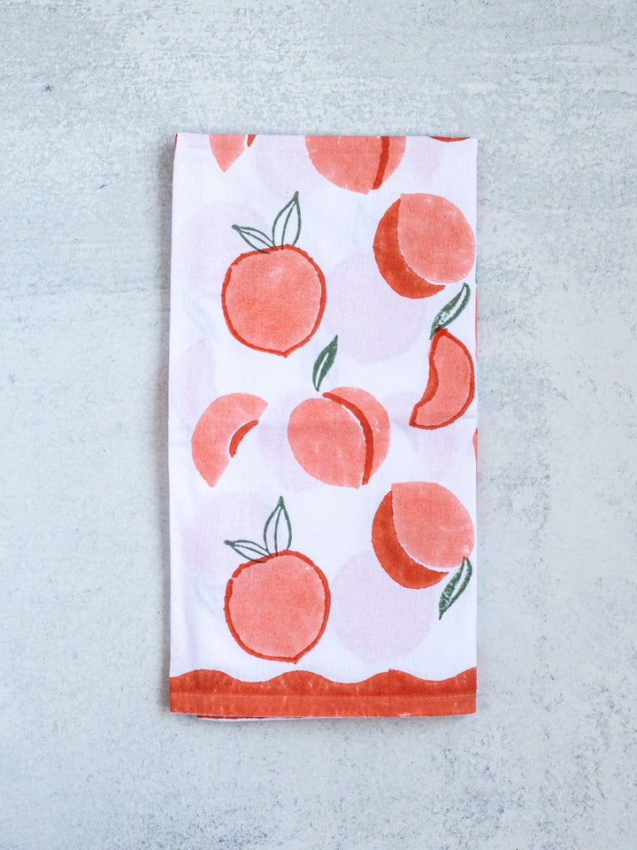 Tea Towel - Peach - The Mended Company
