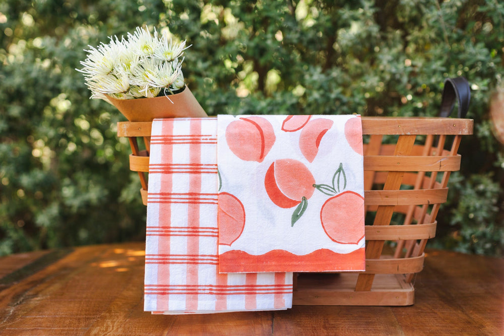Tea Towel - Peach - The Mended Company