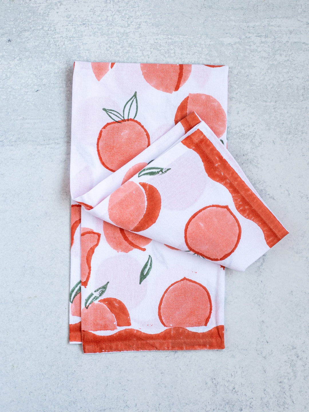 Tea Towel - Peach - The Mended Company