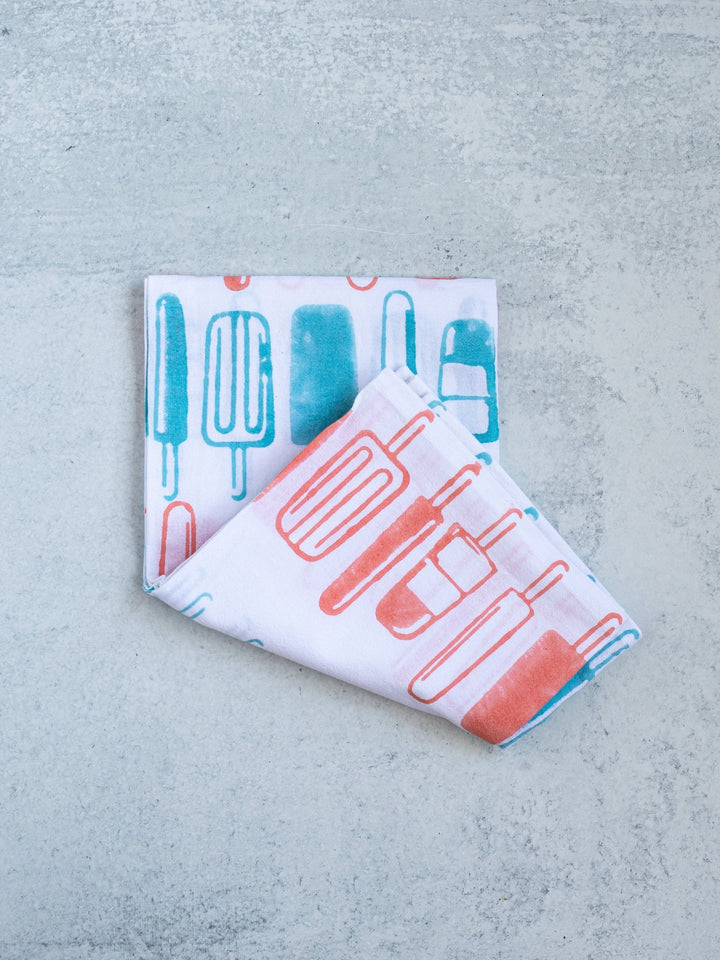 Tea Towel - Popsicles, Saltwater & Melon - The Mended Company