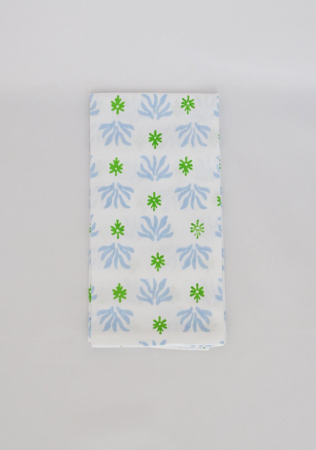 Tea Towel - Seagrass, Uniform Blue &amp; Vine - The Mended Company