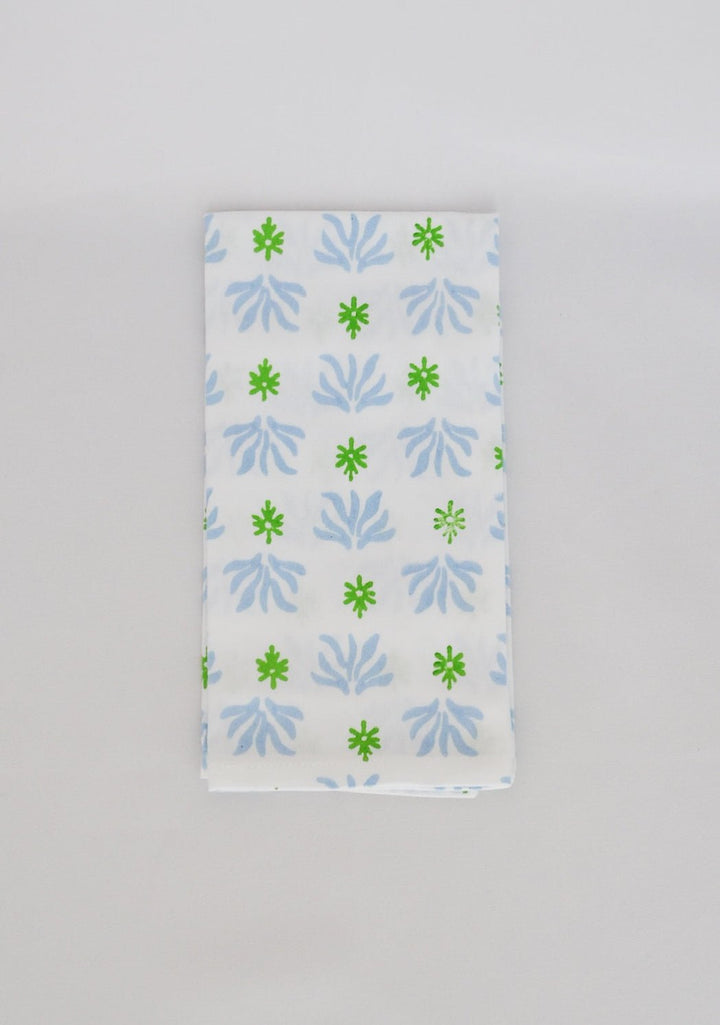 Tea Towel - Seagrass, Uniform Blue &amp; Vine - The Mended Company