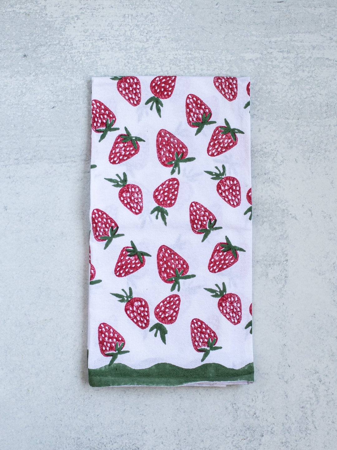 Tea Towel - Strawberry - The Mended Company