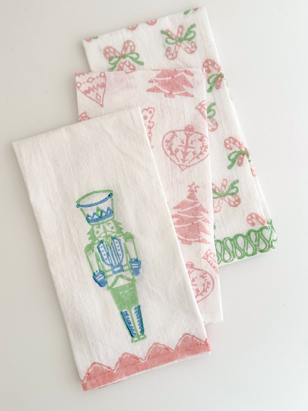Tea Towel - Sugar Plum, Rose - The Mended Company