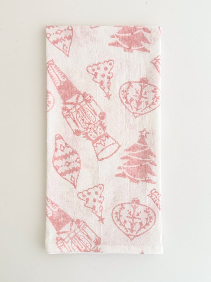 Tea Towel - Sugar Plum, Rose - The Mended Company