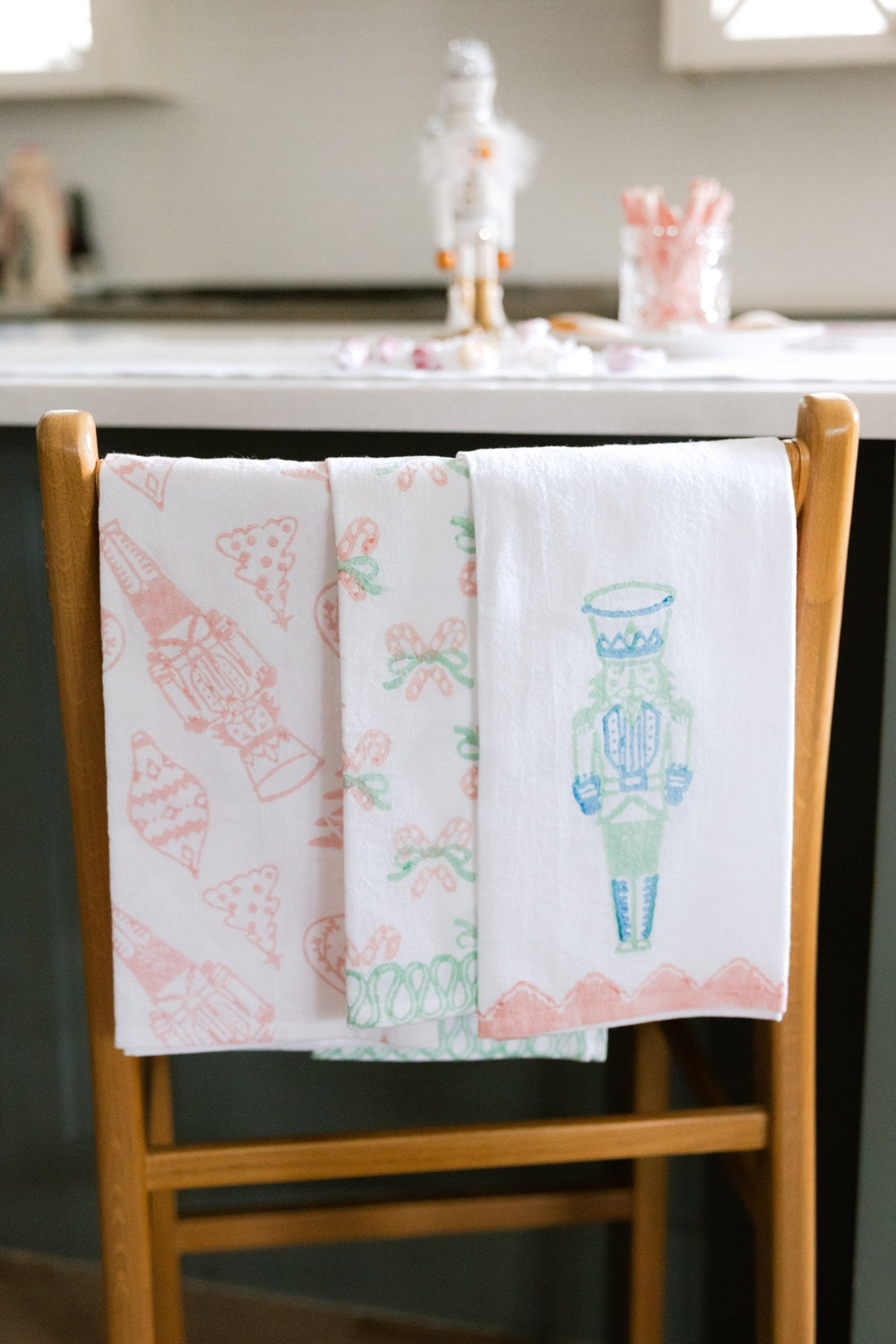 Tea Towel - Sugar Plum, Rose - The Mended Company