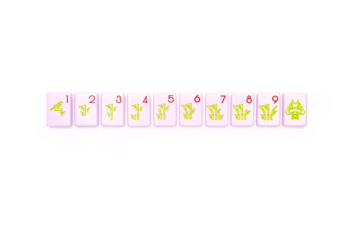 THE CHINOISERIE SET - MAHJONG TILES: LUXE LILAC - The Mended Company