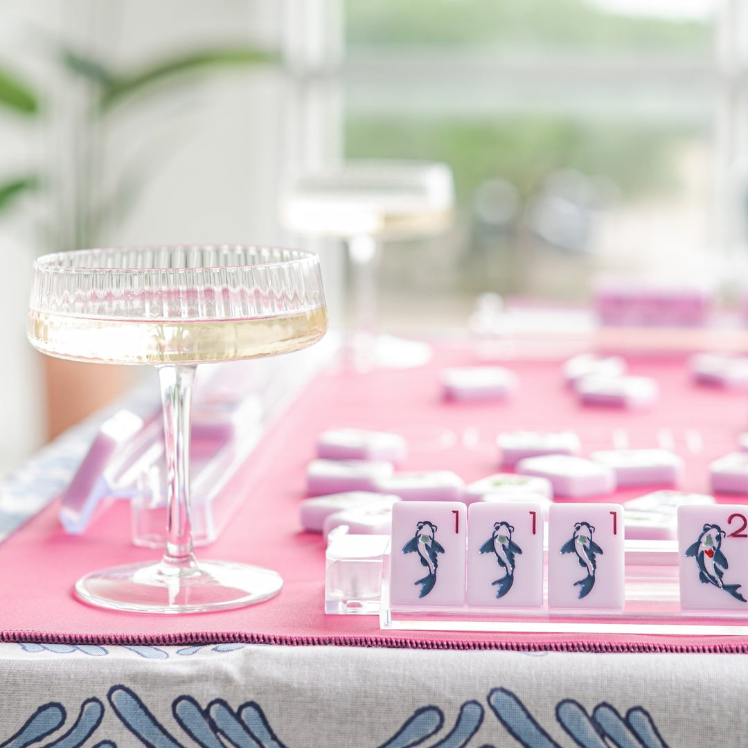 THE CHINOISERIE SET - MAHJONG TILES: LUXE LILAC - The Mended Company