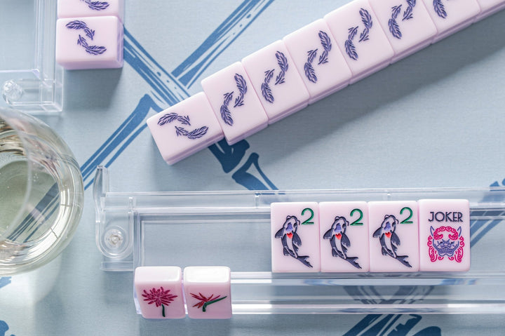 THE CHINOISERIE SET - MAHJONG TILES: POLISHED PINK - The Mended Company