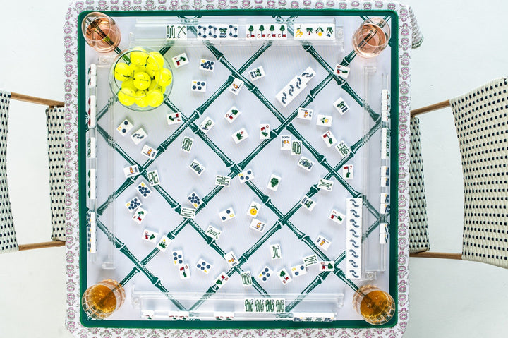 THE COUNTRY CLUB SET - MAHJONG TILES: WINNING WHITE - The Mended Company