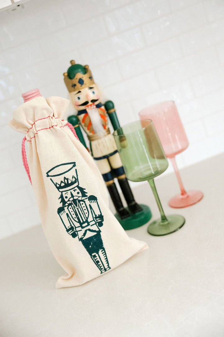 Wine Gift Bag - Nutcracker, Midnight - The Mended Company