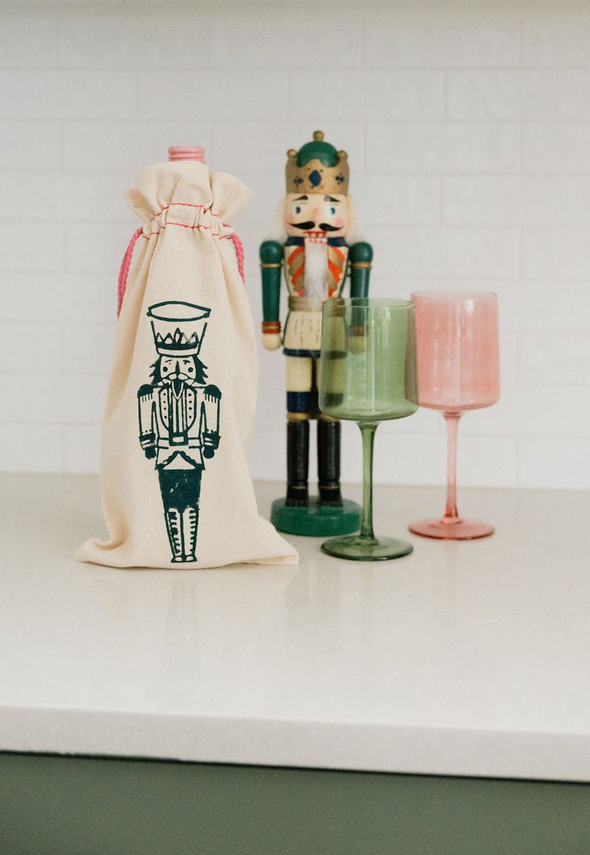 Wine Gift Bag - Nutcracker, Midnight - The Mended Company